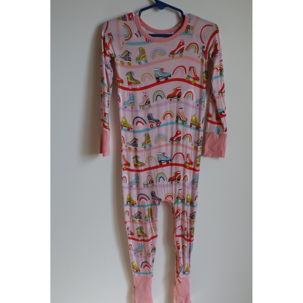 Little Sleepies Retro Roller Rainbow Zippy 2T